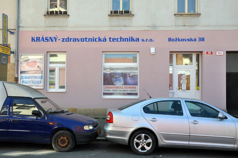 Firma KRÁSNÝ-zdravotnická technika sro se přestěhovala do nových, větších prostorů